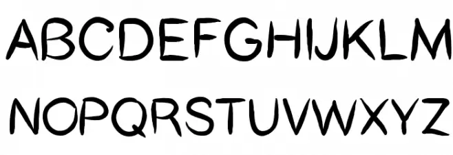 CatCaf Schriftart Groß