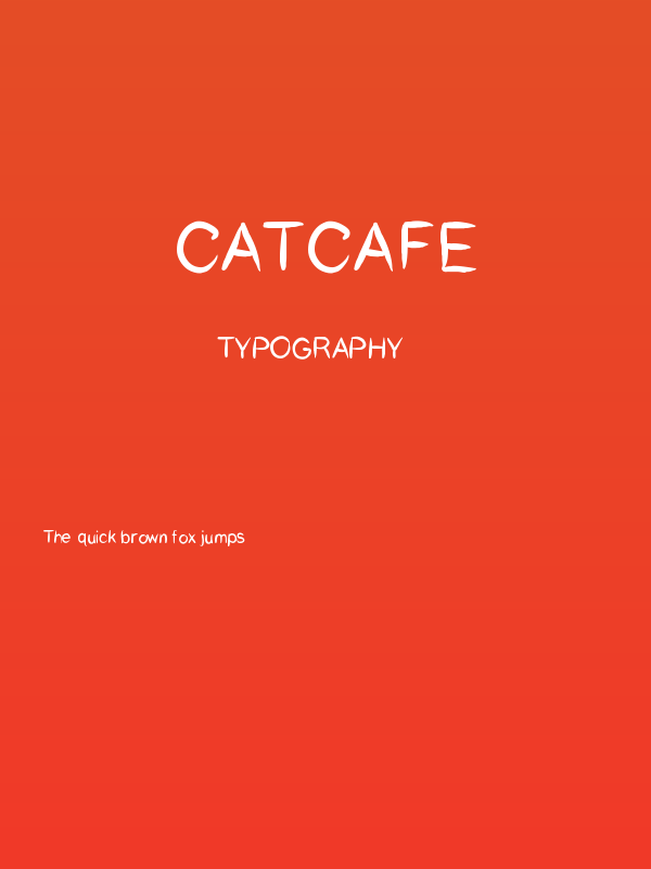 CatCafe Poster