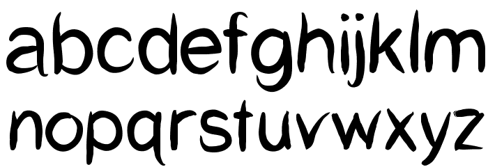 CatCafe Font LOWERCASE
