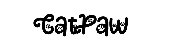 CatPaw  font caratteri gratis