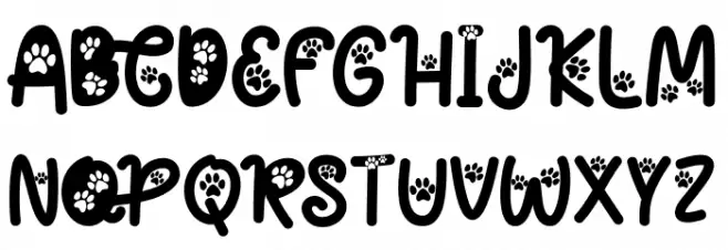 CatPaw Caratteri MAIUSCOLE