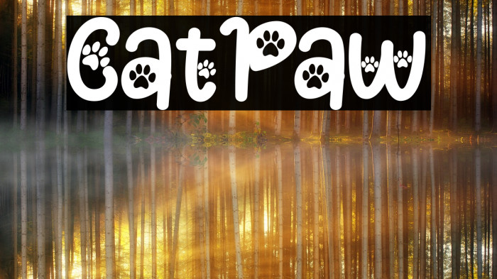 CatPaw Font examples