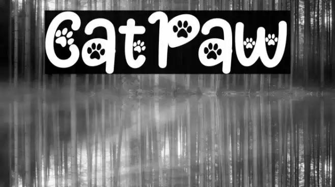 CatPaw Font examples