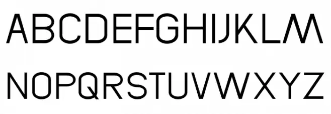 Cata Sans Regular 字体 大写