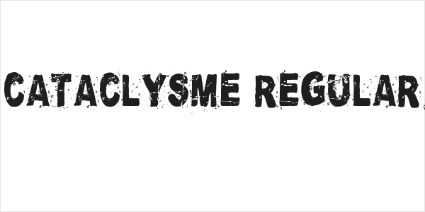 Cataclysme Regular Logo