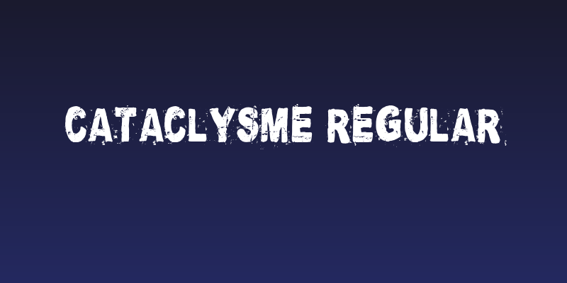 Cataclysme Regular Social Header