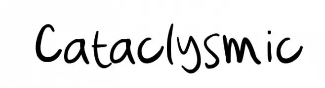 Cataclysmic  免费字体下载