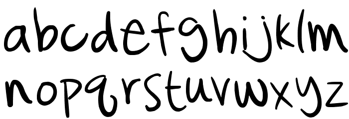 Cataclysmic Font LOWERCASE