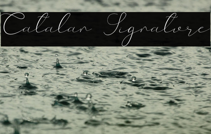 Catalan Signature Example 1