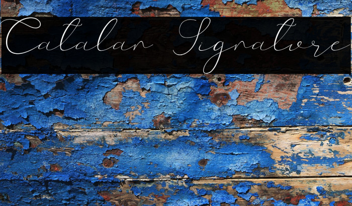 Catalan Signature Example 3