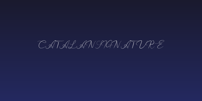 CatalanSignature Social Header