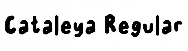 Cataleya Regular  Free Fonts Download
