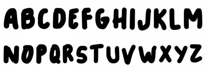 Cataleya Regular Font UPPERCASE