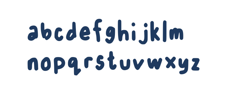Cataleya Regular Lowercase