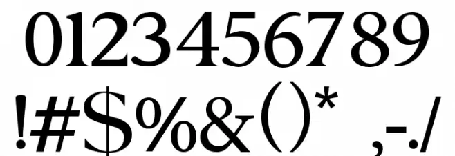 Catalina Rayden Font OTHER CHARS