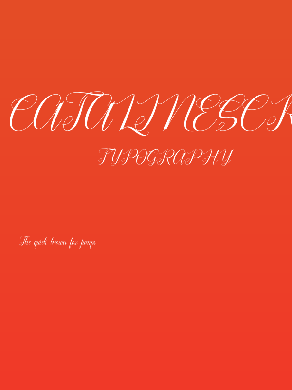 CatalineScript Poster