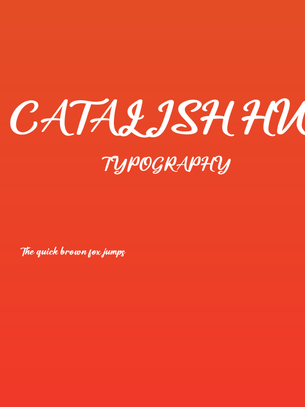 Catalish Huntera Poster