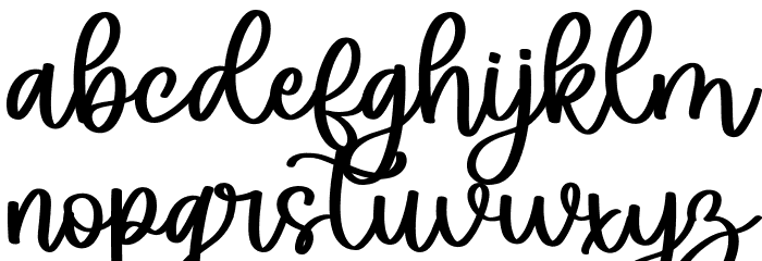 Catalisya Font LOWERCASE