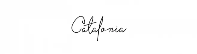 Catalonia  font caratteri gratis