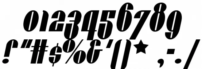 Catalunya Choo Choo NF Font OTHER CHARS