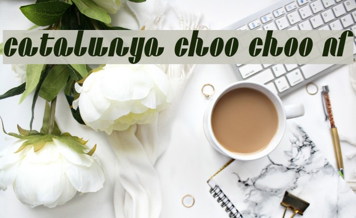 Catalunya Choo Choo NF Font examples