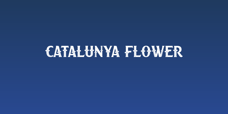 Catalunya Flower Social Header