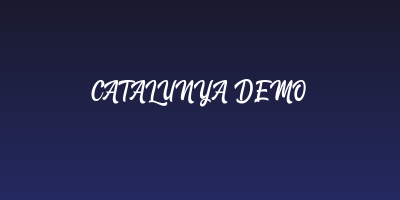 Catalunya demo Social Header