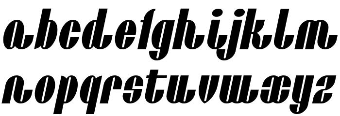 CatalunyaChooChooNF Font LOWERCASE
