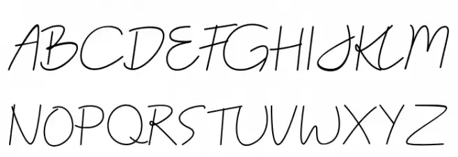 Catalyna 字体 大写