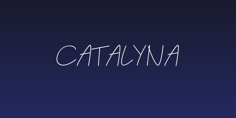 Catalyna Social Header