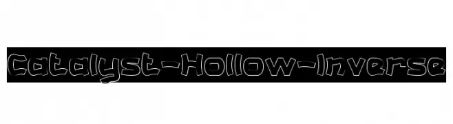 Catalyst-Hollow-Inverse  नि: शुल्क फ़ॉन्ट्स डाउनलोड