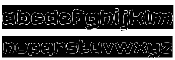 Catalyst-Hollow-Inverse Font LOWERCASE
