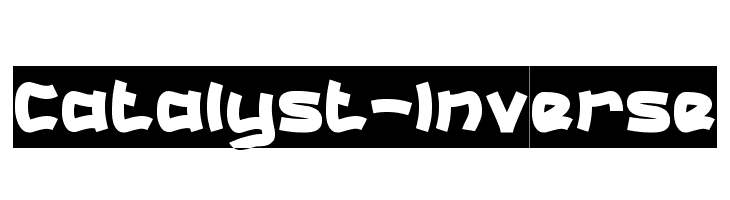 Catalyst-Inverse  font caratteri gratis