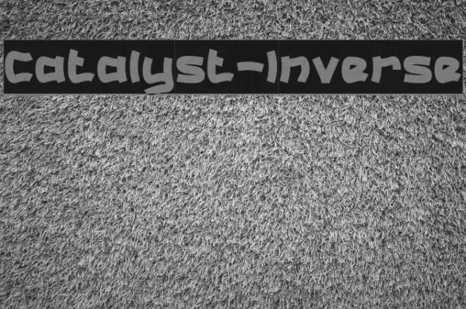 Catalyst-Inverse Font examples