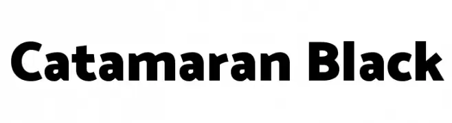 Catamaran Black  Fuentes Gratis Descargar