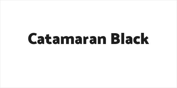 Catamaran Black Logo