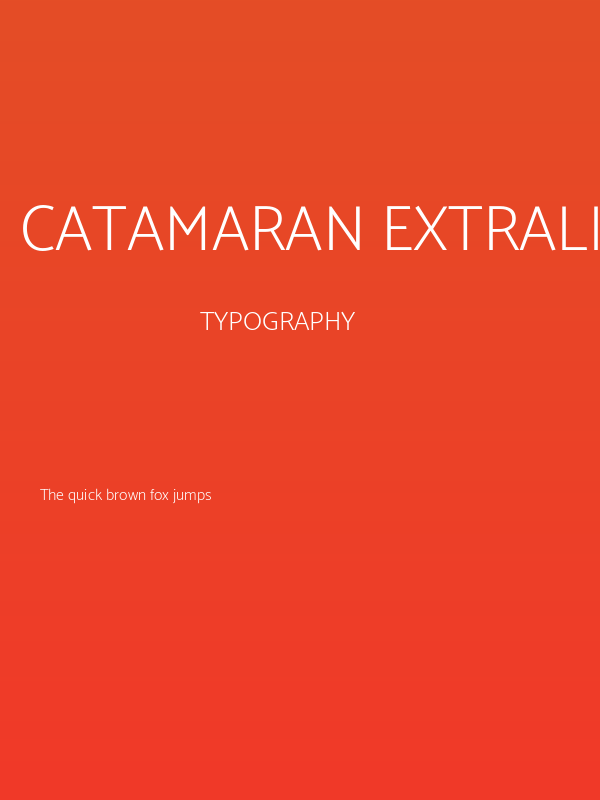 Catamaran ExtraLight Poster