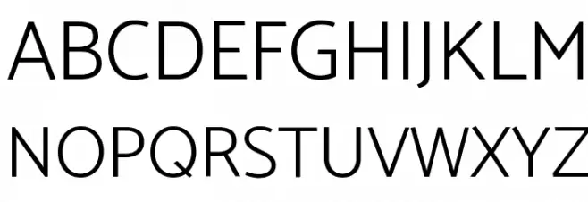 Catamaran Light Schriftart Groß
