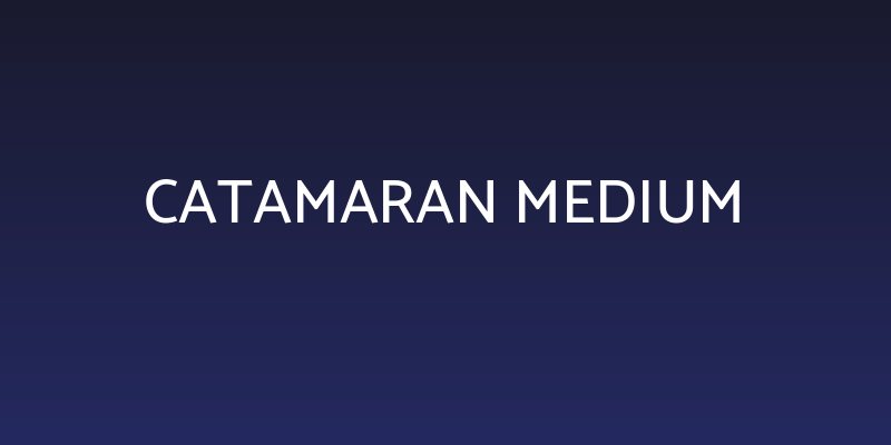 Catamaran Medium Social Header