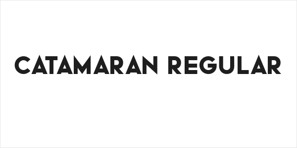 Catamaran Regular Logo