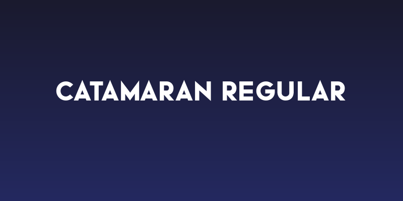 Catamaran Regular Social Header