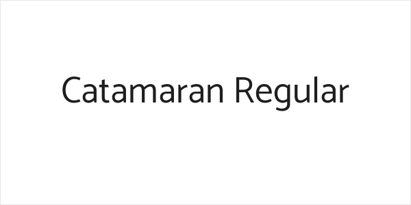 Catamaran Regular Logo