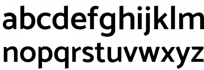 Catamaran SemiBold Caratteri MINUSCOLO