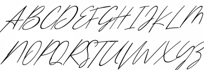 CatamountSignature Fuentes MAYÚSCULAS