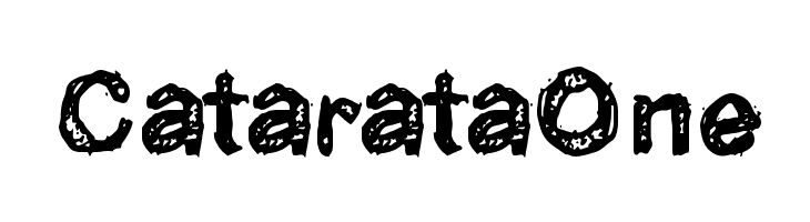 CatarataOne  フリーフォントのダウンロード