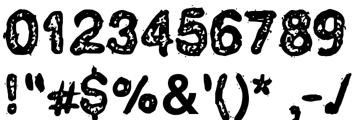 CatarataOne Font OTHER CHARS