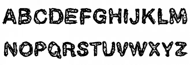 CatarataOne Schriftart Groß