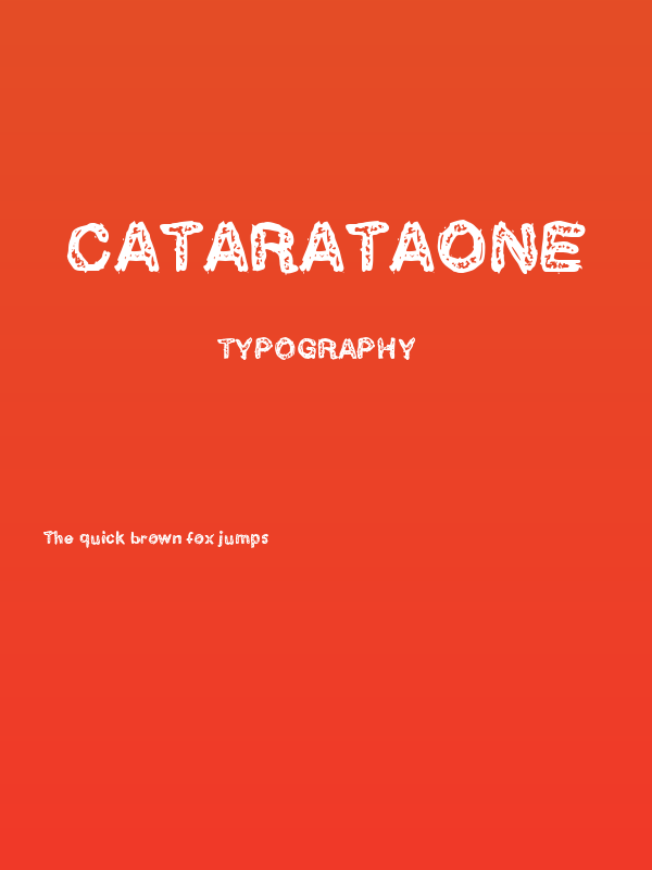 CatarataOne Poster