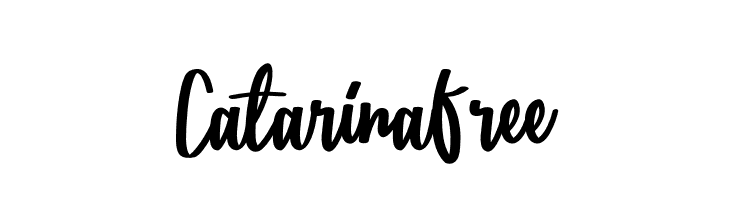 Catarina Free  Fuentes Gratis Descargar