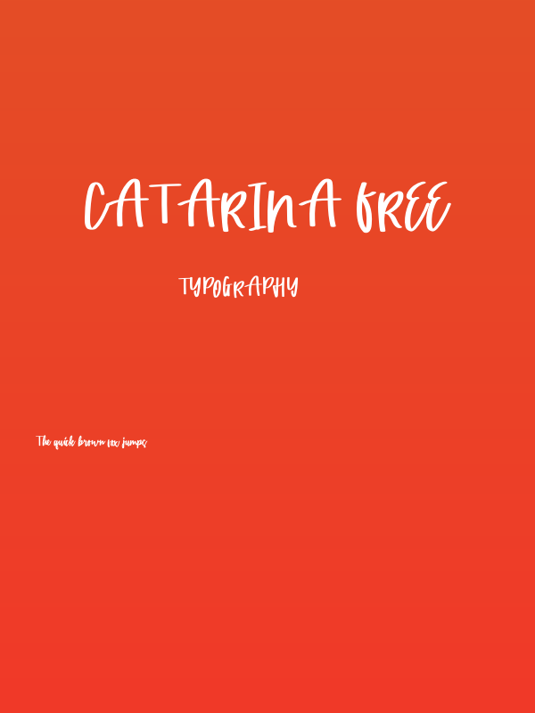 Catarina Free Poster